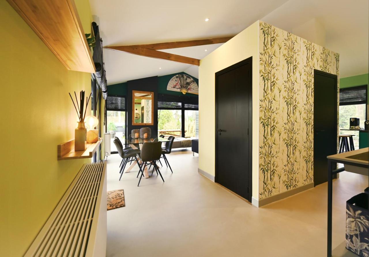 Zen-Bungalow No 1 Met Sauna En Hottub Rheezerveen Exterior photo