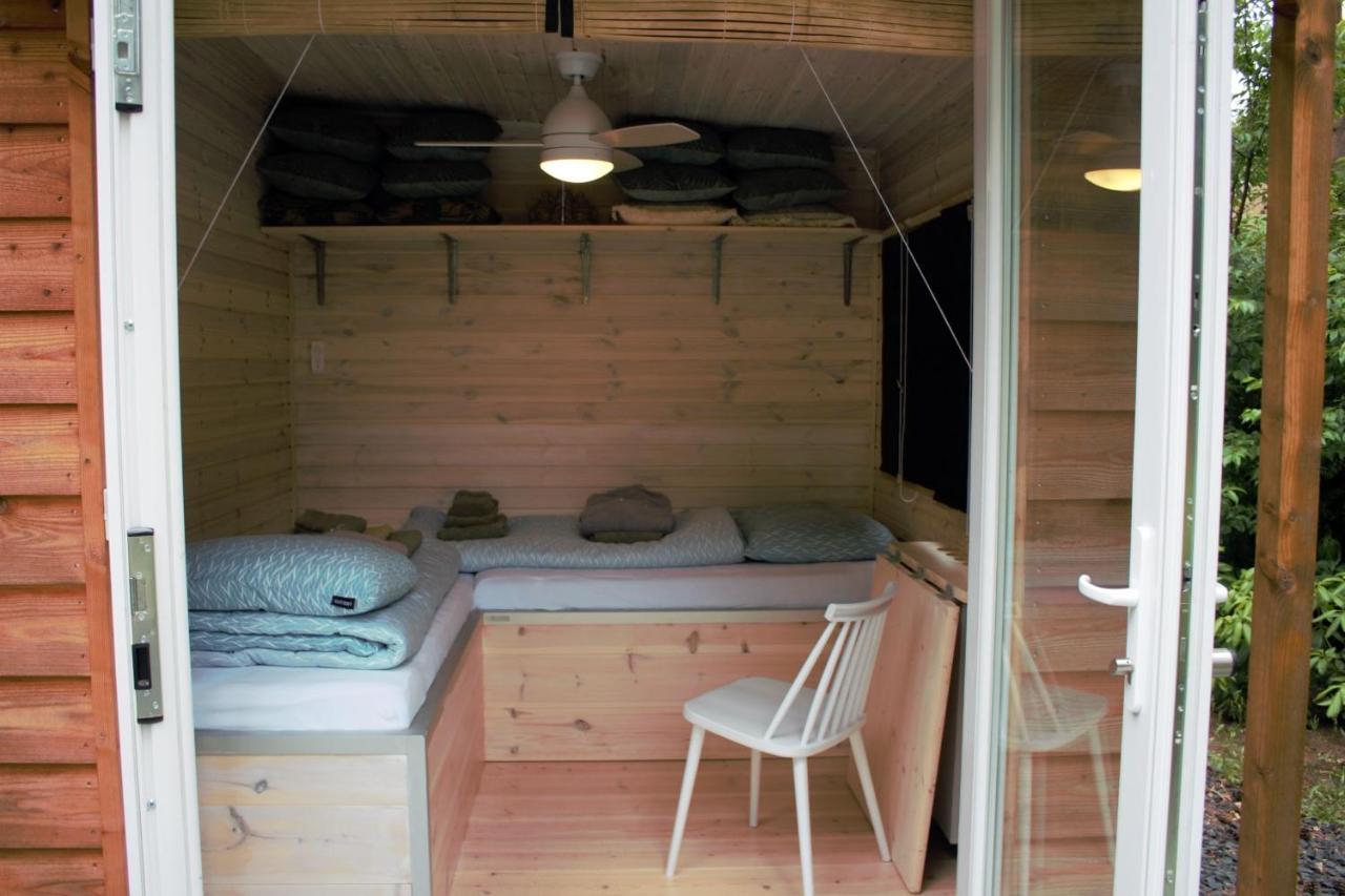 Zen-Bungalow No 1 Met Sauna En Hottub Rheezerveen Exterior photo
